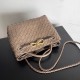 Migliore Repliche Borsa piccola Bottega Veneta Andiamo Praline Intrecciato agnello Economiche Outlet Online