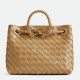 Migliore Repliche Borsa piccola Bottega Veneta Andiamo Praline Intrecciato agnello Economiche Outlet Online