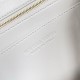 Migliore Repliche Bottega Veneta Andiamo Piccolo East/West Borsa Agnello Intrecciata Bianca Economiche Outlet Online