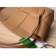 Replica perfetta Borsa Media Arco Bottega Veneta Granata Caramello Imitazione Outlet Online