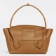 Replica perfetta Borsa Media Arco Bottega Veneta Granata Caramello Imitazione Outlet Online