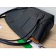 Perfette Qualità Repliche Bottega Veneta Arco Medium Borsa Nero Granulato Imitazione