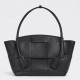 Perfette Qualità Repliche Bottega Veneta Arco Medium Borsa Nero Granulato Imitazione