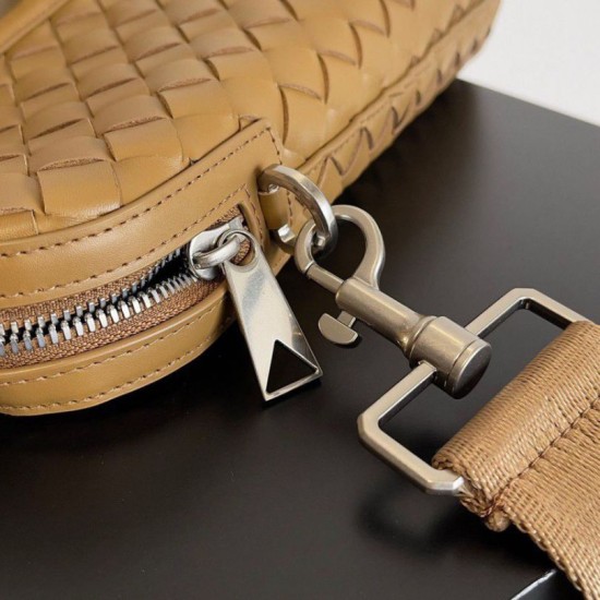 Miglior Falso Cartella Grande Bottega Veneta Vitello Intrecciato Marrone Economiche Premium