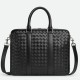 Replica perfetta Cartella Grande Bottega Veneta Vitello Intrecciato Nero Imitazione Outlet Online