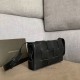 Miglior Falso Borsa a cassetta Bottega Veneta agnello nera Economiche Premium