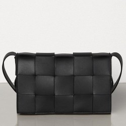Miglior Falso Borsa a cassetta Bottega Veneta agnello nera Economiche Premium