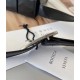 Migliore Repliche Bottega Veneta Cassett Borsa vitello stropicciata nera Economiche Outlet Online