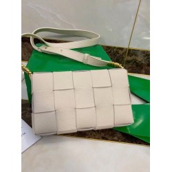 Miglior Falso Bottega Veneta Cassette Borsa Bianco Granato Economiche Premium