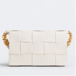 Miglior Falso Bottega Veneta Cassette Borsa Bianco Granato Economiche Premium