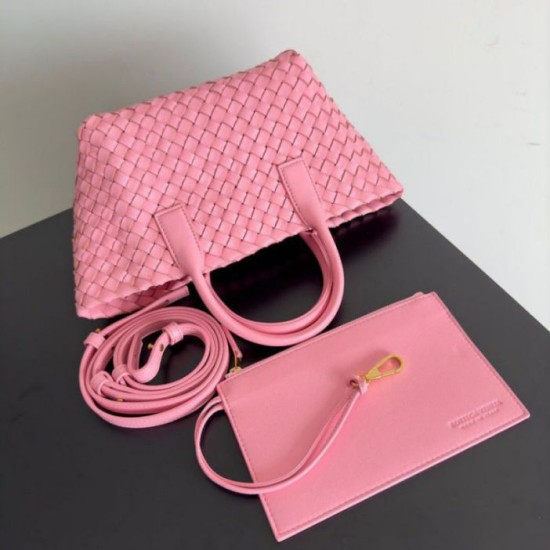Migliore Repliche Bottega Veneta Mini Cabat Borsa Ribbon Intrecciato Agnello Economiche Outlet Online