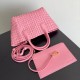 Migliore Repliche Bottega Veneta Mini Cabat Borsa Ribbon Intrecciato Agnello Economiche Outlet Online