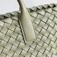 Migliore Repliche Bottega Veneta Mini Cabat Borsa Travertino Intrecciato Agnello Economiche Outlet Online