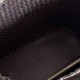 Miglior Falso Borsa Cabat media Bottega Veneta Intrecciato fondente agnello Economiche Premium