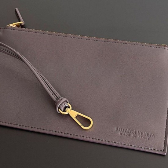Miglior Falso Borsa Cabat media Bottega Veneta Intrecciato fondente agnello Economiche Premium