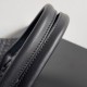 Perfette Qualità Repliche Borsa Cabat media Bottega Veneta agnello intrecciata nera Imitazione
