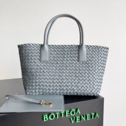 Borsa Bottega Veneta Cabat Media Thunder Intrecciato Agnello Replica originale di alta qualità Perfette Qualità Repliche Borsa Bottega Veneta Cabat Media Thunder Intrecciato Agnello Imitazione