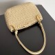 Migliore Repliche Bottega Veneta Clicker Borsa Piccola Porridge Intrecciato agnello Economiche Outlet Online