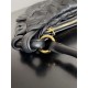Migliore Repliche Borsa Bottega Veneta Gemelli Media Agnello Intrecciato Nera Economiche Outlet Online