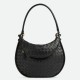 Migliore Repliche Borsa Bottega Veneta Gemelli Media Agnello Intrecciato Nera Economiche Outlet Online