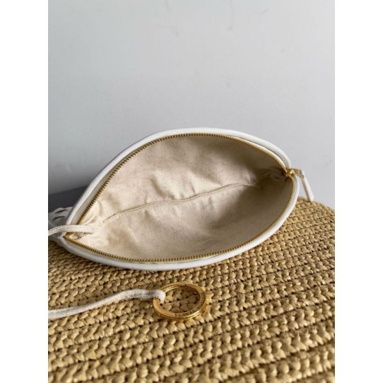 Miglior Falso Bottega Veneta Gemelli Medium Borsa Raffia Naturale Economiche Premium