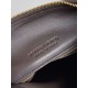 Migliore Repliche Borsa grande Bottega Veneta Gemelli agnello intrecciata fondente Economiche Outlet Online