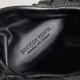 Miglior Falso Bottega Veneta Mini Hop Borsa vitello intrecciata nera Economiche Premium