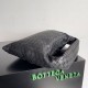 Miglior Falso Borsa Hop Piccola Bottega Veneta Vitello Intrecciato Nero Economiche Premium