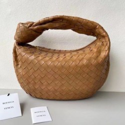 Miglior Falso Bottega Veneta BV Jodie Teen Borsa Caramello Intrecciato Economiche Premium