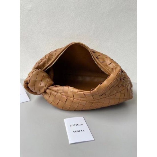 Miglior Falso Bottega Veneta BV Jodie Teen Borsa Caramello Intrecciato Economiche Premium