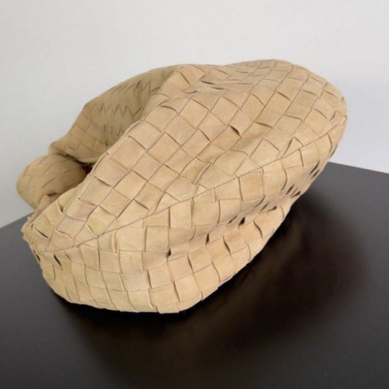 Replica perfetta Borsa Bottega Veneta BV Jodie Teen Borsa Porridge vitello scamosciata Imitazione Outlet Online