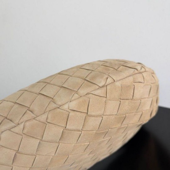Replica perfetta Borsa Bottega Veneta BV Jodie Teen Borsa Porridge vitello scamosciata Imitazione Outlet Online