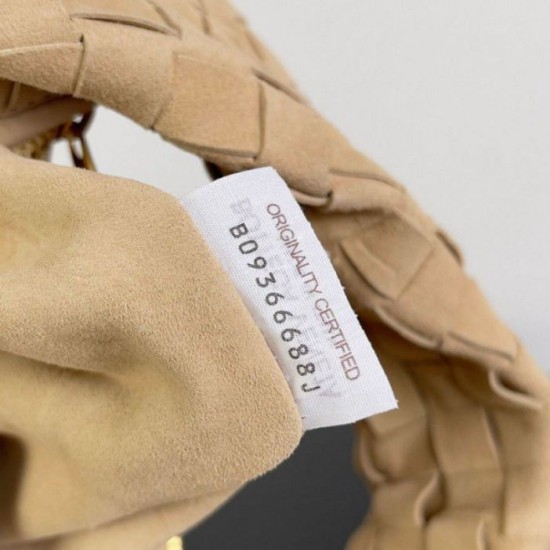 Replica perfetta Borsa Bottega Veneta BV Jodie Teen Borsa Porridge vitello scamosciata Imitazione Outlet Online