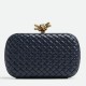 Replica perfetta Bottega Veneta Knot Minaudiere Clutch Space Intrecciato Agnello Imitazione Outlet Online