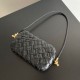 Replica perfetta Bottega Veneta Nodo Minaudiere Su Cinturino Nero Foulard Intreccio  Imitazione Outlet Online