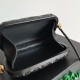 Replica perfetta Bottega Veneta Nodo Minaudiere Su Cinturino Nero Foulard Intreccio  Imitazione Outlet Online