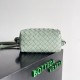 Perfette Qualità Repliche Borsa a tracolla Bottega Veneta Piccolo Loop agnello Sauge Intrecciato Imitazione
