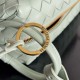 Perfette Qualità Repliche Borsa a tracolla Bottega Veneta Piccolo Loop agnello Sauge Intrecciato Imitazione