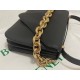 Miglior Falso Bottega Veneta Mount Medium Envelope Borsa vitello nera Economiche Premium