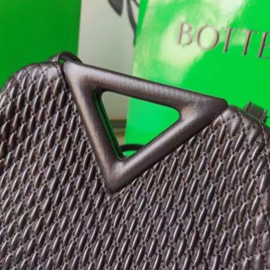 Miglior Falso Bottega Veneta Piccolo Point Borsa Nero Trapuntato Economiche Premium