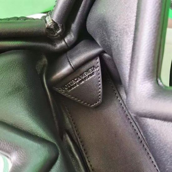 Miglior Falso Bottega Veneta Piccolo Point Borsa Nero Trapuntato Economiche Premium