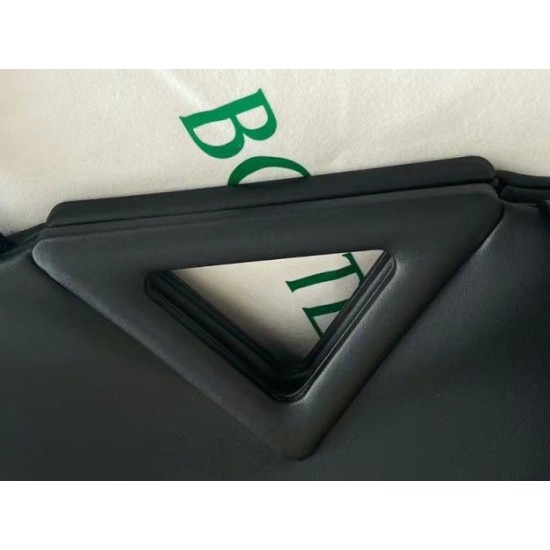 Miglior Falso Borsa Bottega Veneta a punta media con manico superiore Nera  Economiche Premium