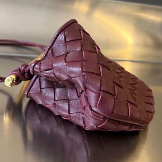 Migliore Repliche Bottega Veneta Mini Borsa Sardine Barolo Intrecciato Agnello Economiche Outlet Online