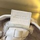 Migliore Repliche Bottega Veneta Mini Borsa Sardine agnello intrecciata bianca Economiche Outlet Online