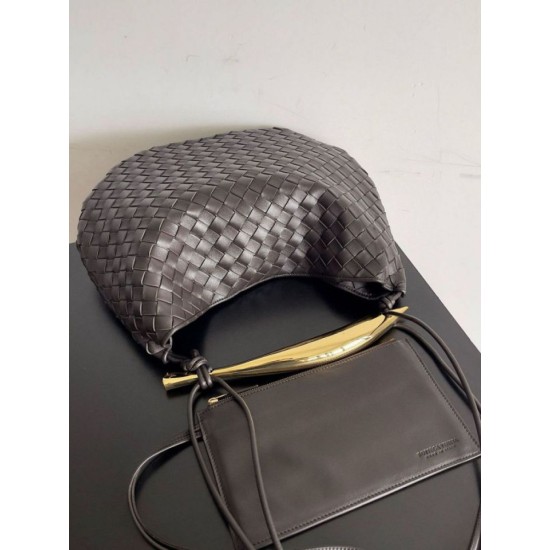 Miglior Falso Bottega Veneta Sardine Medium Borsa Fondant Intrecciato Agnello Economiche Premium