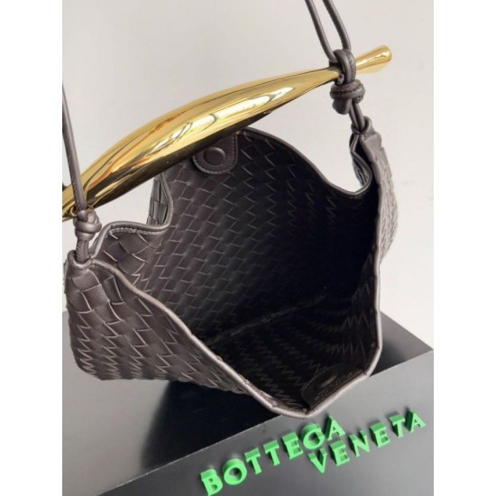 Miglior Falso Bottega Veneta Sardine Medium Borsa Fondant Intrecciato Agnello Economiche Premium