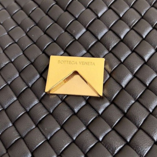 Migliore Repliche Bottega Veneta Cobble Borsa Piccola Fondente Intrecciato  Economiche Outlet Online