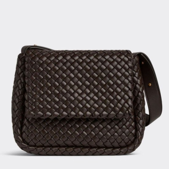 Migliore Repliche Bottega Veneta Cobble Borsa Piccola Fondente Intrecciato  Economiche Outlet Online