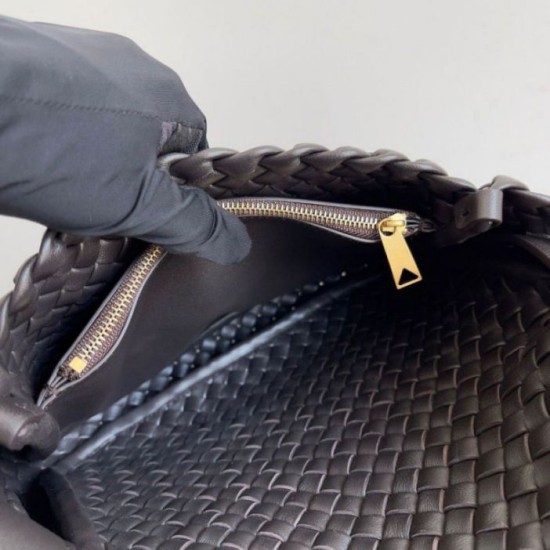 Migliore Repliche Bottega Veneta Cobble Borsa Piccola Fondente Intrecciato  Economiche Outlet Online