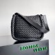 Perfette Qualità Repliche Borsa piccola Bottega Veneta Cobble Intrecciato nero Imitazione